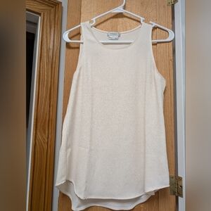 Cream Dessy Tank Top Extra Small (XS)